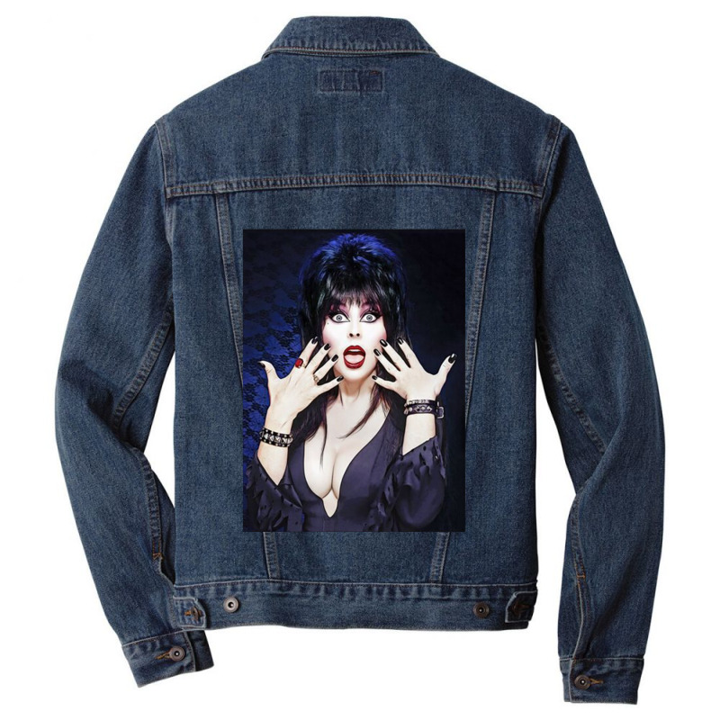 Elvira Mistress Of The Dark (3) Men Denim Jacket | Artistshot