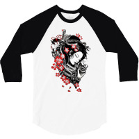 Japanese Geisha Samurai Traditional Urban Cool Style 3/4 Sleeve Shirt | Artistshot