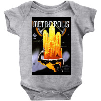 Metropolis Baby Bodysuit | Artistshot