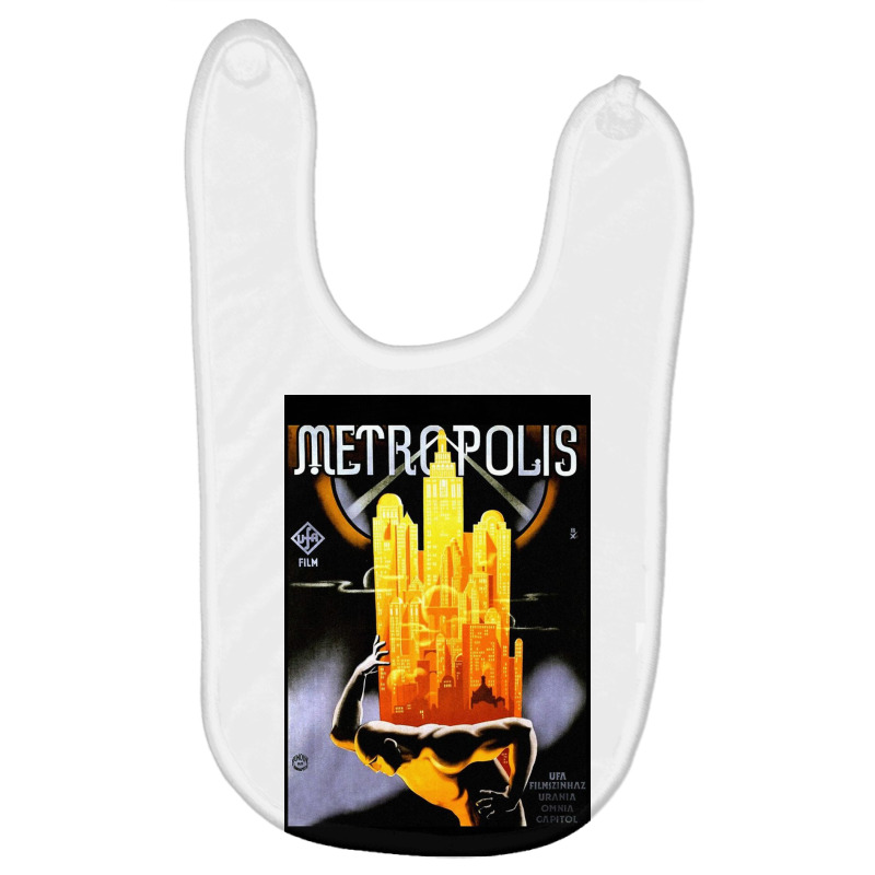 Metropolis Baby Bibs by danielwasiy | Artistshot