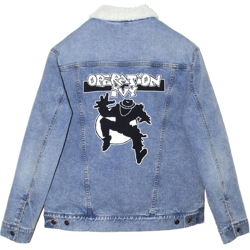 Nuclear Test Operation Unisex Sherpa-lined Denim Jacket | Artistshot