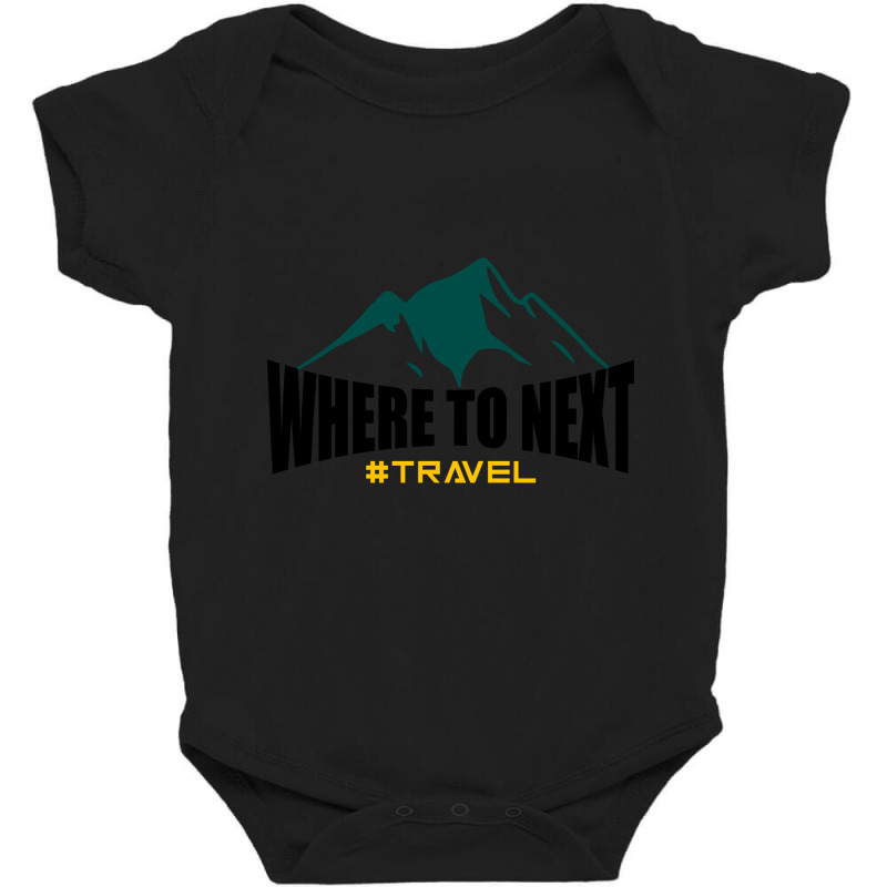 Artistshort Trending Where To Next Baby Bodysuit by Jankonen637 | Artistshot