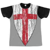 Crusader Knights Templar Cross Graphic T-shirt | Artistshot