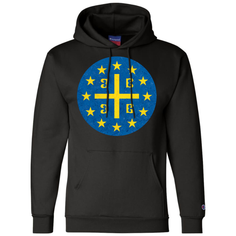 European Union Eu Byzantine Empire Flag Champion Hoodie | Artistshot