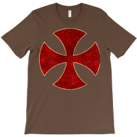 Crusader Knights Templar Cross 1 T-shirt | Artistshot