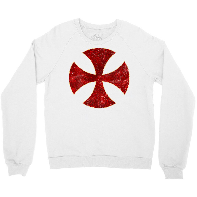 Crusader Knights Templar Cross 1 Crewneck Sweatshirt | Artistshot