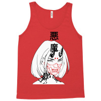 Vaporwave Cyberpunk Samurai Evil Girl Tank Top | Artistshot