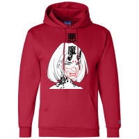 Vaporwave Cyberpunk Samurai Evil Girl Champion Hoodie | Artistshot