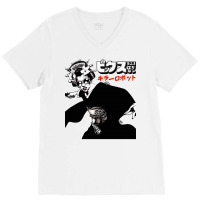 Japanese Geisha Urban Pop Art Style V-neck Tee | Artistshot