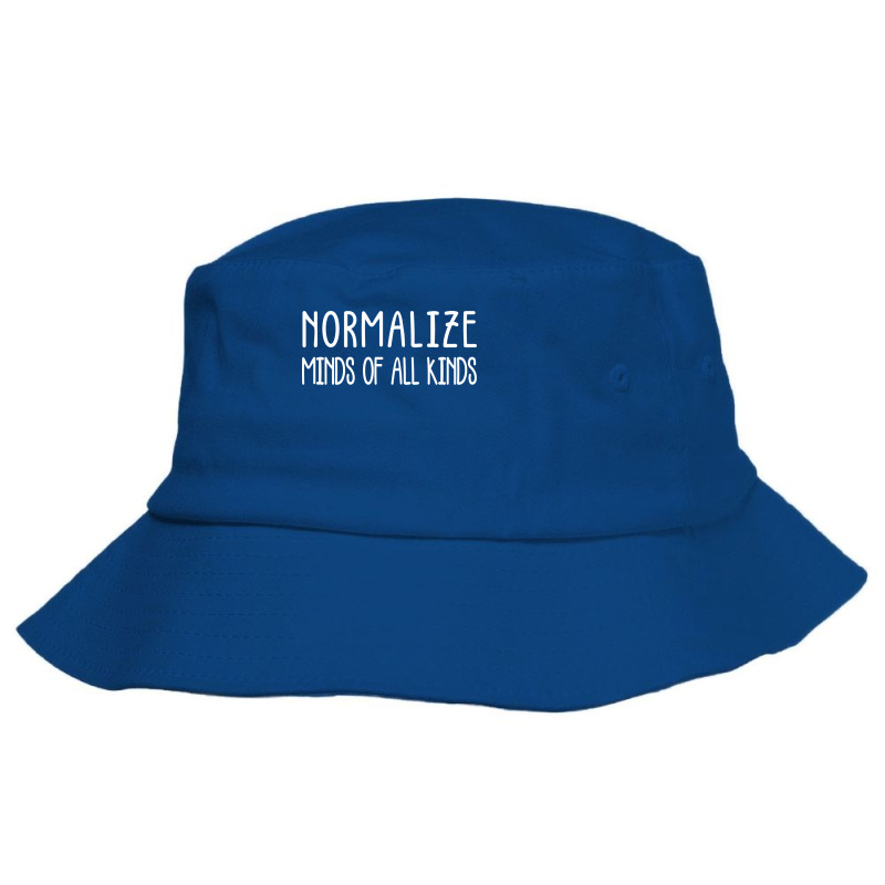 Normalize Minds Of All Kinds Summer Bucket Hat by elrwshpurret | Artistshot