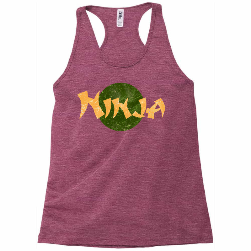 Ninja Green Japan Moon Racerback Tank by chyimondimz | Artistshot