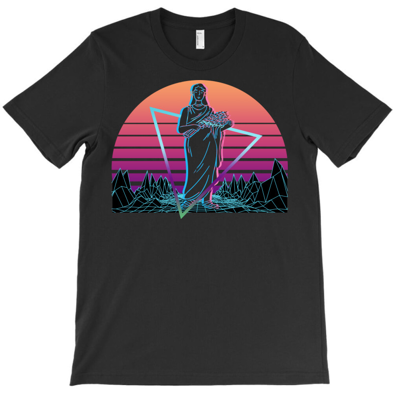 Demeter Greek Goddess Of Agriculture Vaporwave Aesthetic Gift Stars T-shirt | Artistshot