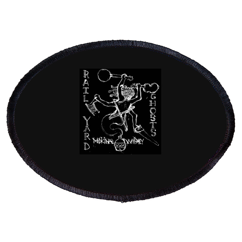 Rail Yard Ghosts - Medicinal Whiskey (2011) Oval Patch | Artistshot