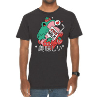 Cute Frog Milk Vintage T-shirt | Artistshot