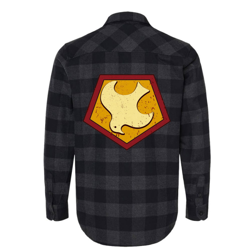 Peacemaker Emblem Flannel Shirt | Artistshot