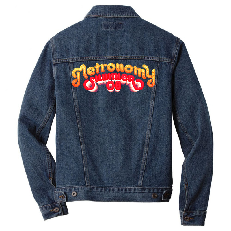 Metronomy Electronic Müsic Men Denim Jacket by garra magazine | Artistshot