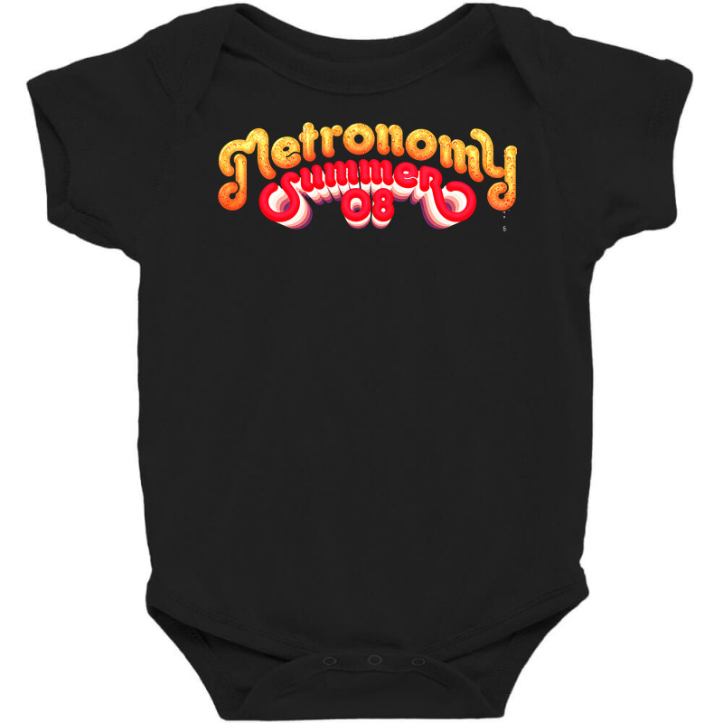 Metronomy Electronic Müsic Baby Bodysuit by garra magazine | Artistshot