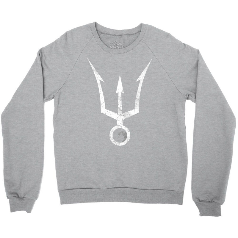 Trident Poseidon Sign Crewneck Sweatshirt | Artistshot