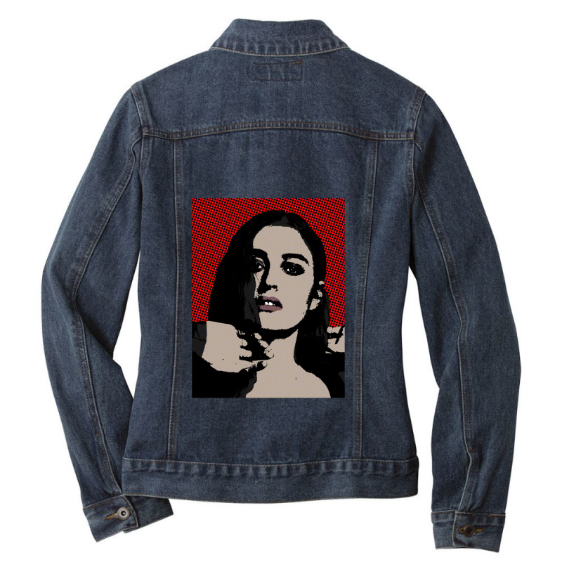 Banks Pop Art Ladies Denim Jacket by SallieEllenIsraelit | Artistshot