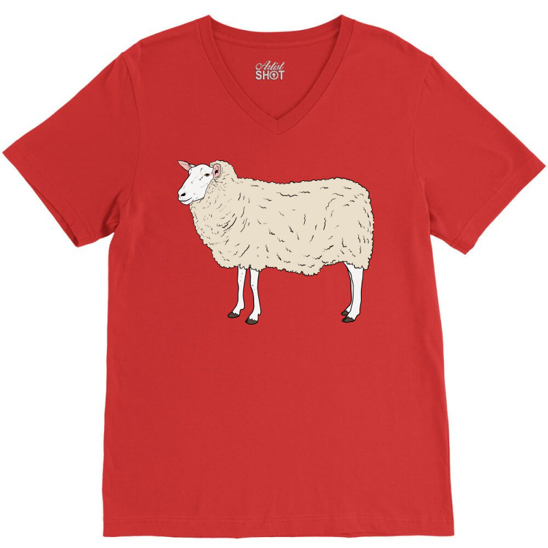 Sheep Cute (1) V-neck Tee | Artistshot