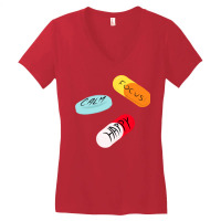 Time To Take Your Meds Summer Women's V-neck T-shirt | Artistshot