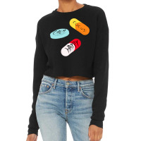 Time To Take Your Meds Summer Cropped Sweater | Artistshot