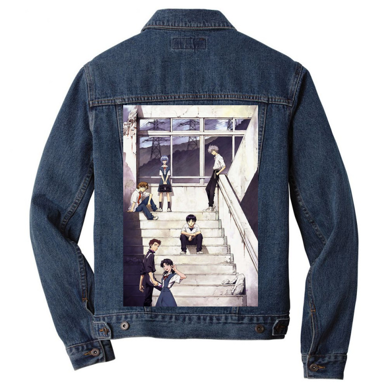 You Are (not) Alone Men Denim Jacket by myersamb | Artistshot