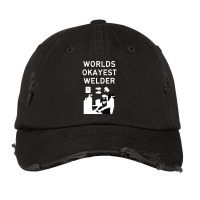 Limited Edition World Okayest Welder-c0zsx Vintage Cap | Artistshot