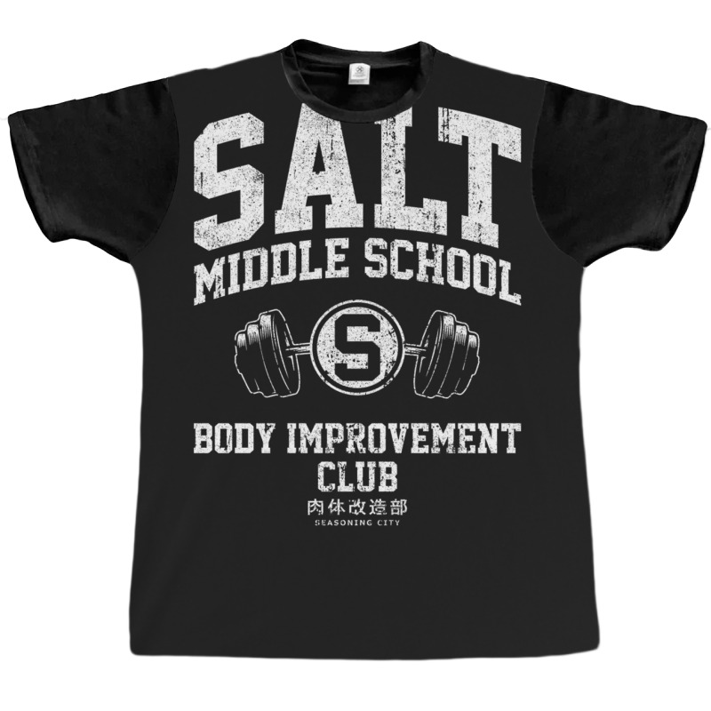 Salt Middle School Body Improvement Club Graphic T-shirt | Artistshot