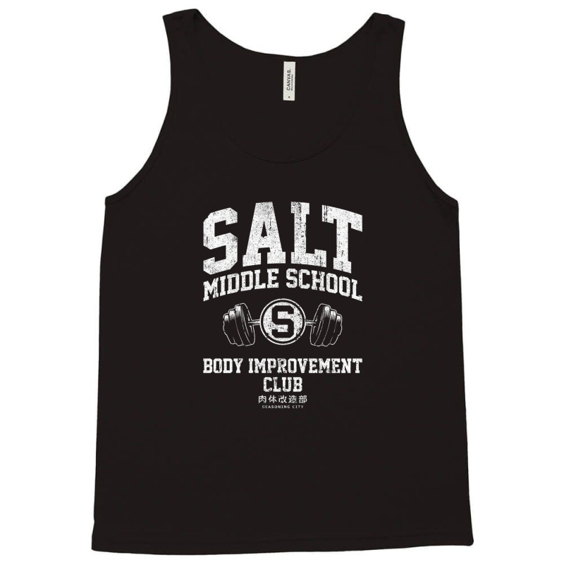 Salt Middle School Body Improvement Club Tank Top | Artistshot