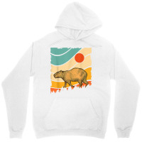 Vintage Retro Style Awesome Wild Giant Cavy Rodent Capybara T Shirt Unisex Hoodie | Artistshot