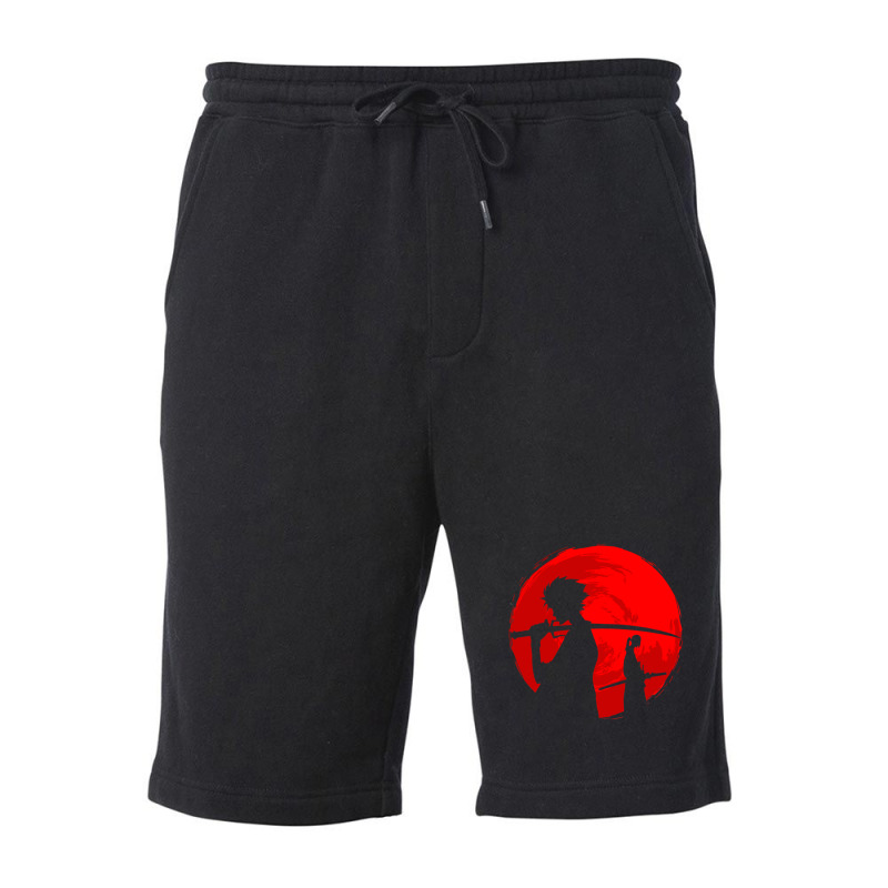 Samurai Sunset Fleece Short by BobbyBorthgardt | Artistshot