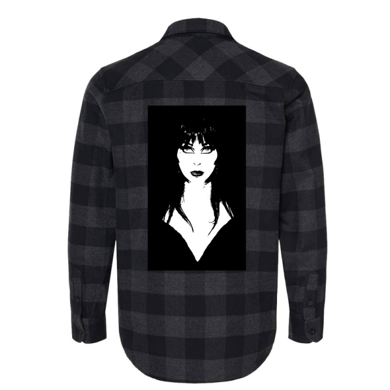 Elvira Portrait (1) Flannel Shirt | Artistshot