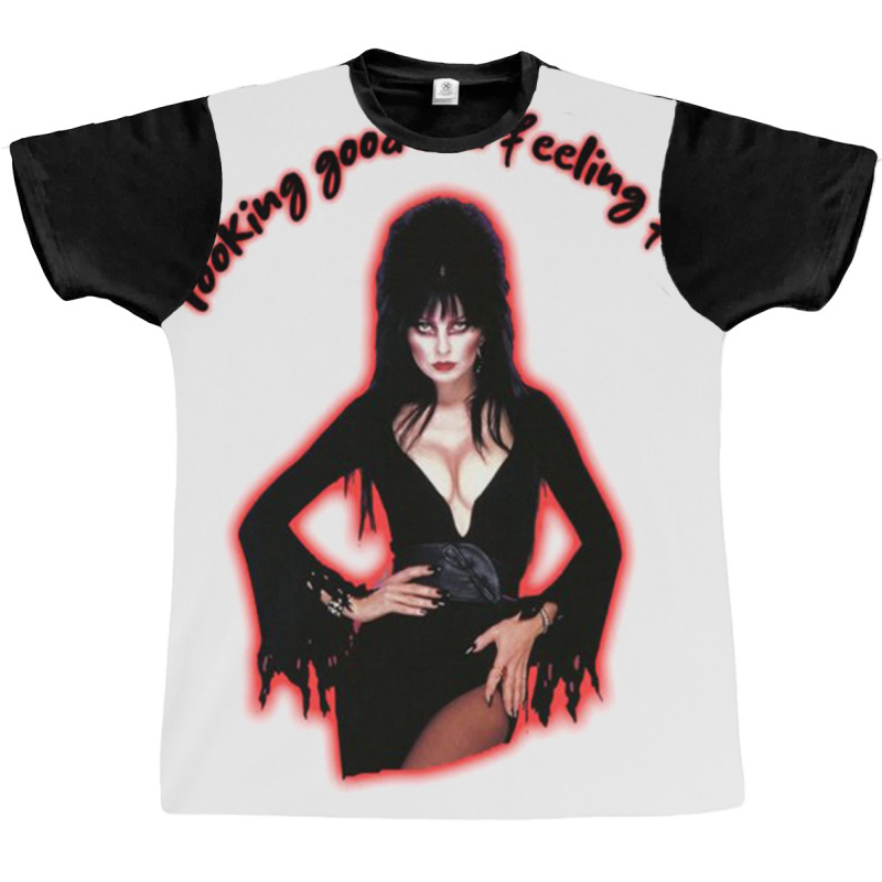 Elvira Portrait (5) Graphic T-shirt | Artistshot