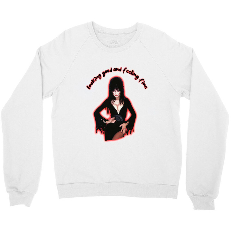 Elvira Portrait (5) Crewneck Sweatshirt | Artistshot