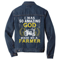 Cow Farm Farmer Cowboy Cattle Cowbell Milk Gift Girl Summer Men Denim Jacket | Artistshot