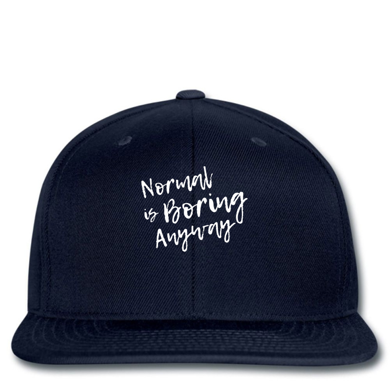 Normal Is Boring Anyway Love Printed hat by aromindeveryz | Artistshot