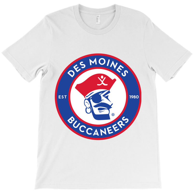 Des Moines Buccaneers T-Shirt by hilya | Artistshot