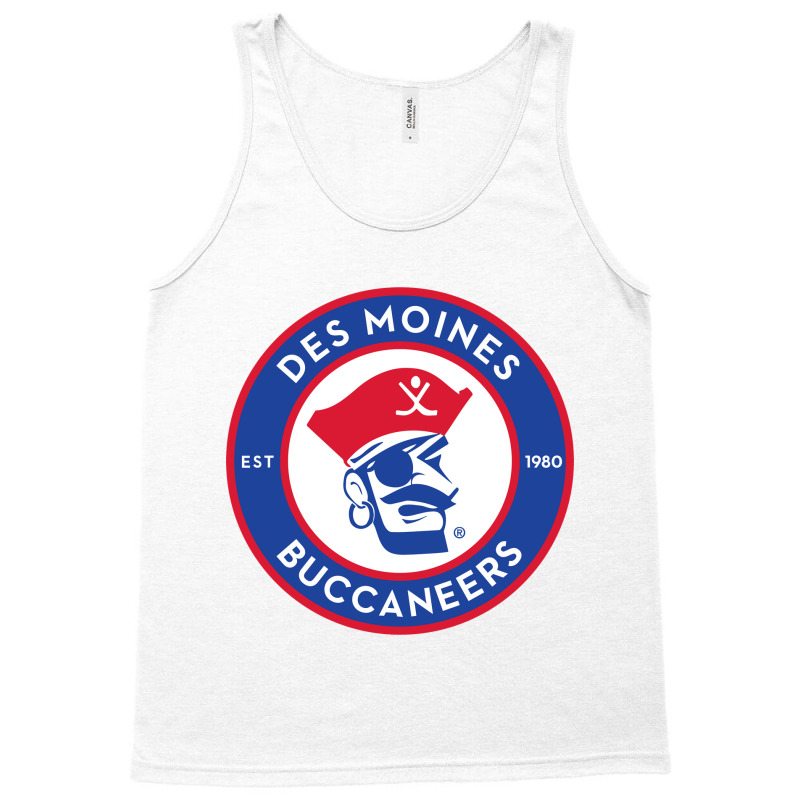 Des Moines Buccaneers Tank Top by hilya | Artistshot