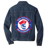 Des Moines Buccaneers Men Denim Jacket | Artistshot