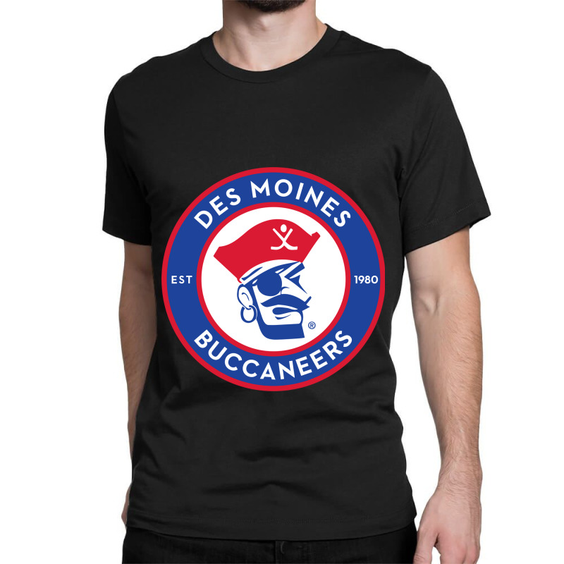 Des Moines Buccaneers Classic T-shirt by hilya | Artistshot