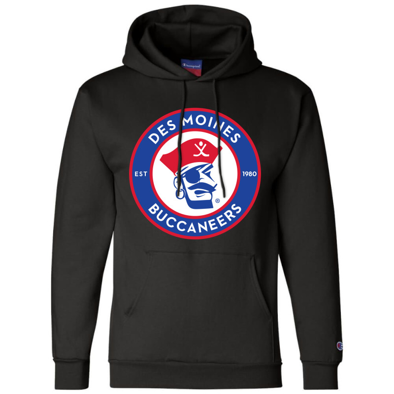 Des Moines Buccaneers Champion Hoodie by hilya | Artistshot