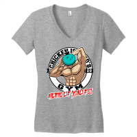 Chicken Island Gym Women's V-neck T-shirt | Artistshot