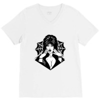 Elvira Shocker V-neck Tee | Artistshot