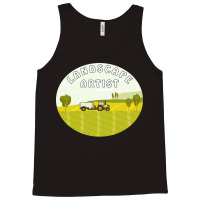 Landscape Tractor Landscape Artist Retro Tank Top | Artistshot