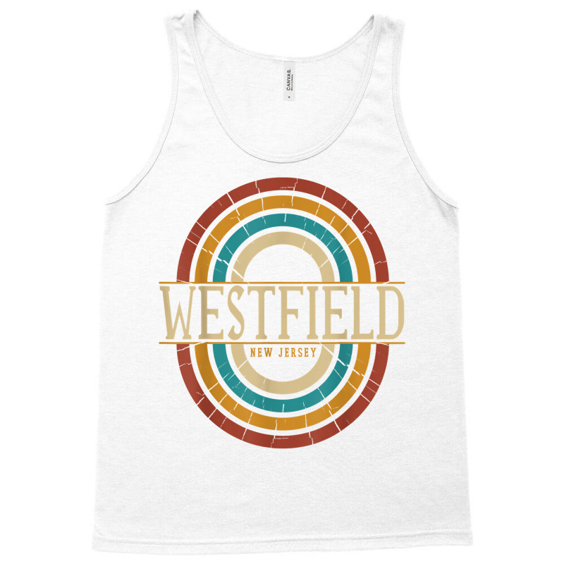 Vintage Retro Westfield New Jersey Nj Women Men Souvenirs T Shirt Tank Top | Artistshot