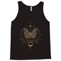 Mystical Sacred Geometry Butterfly Moon And Stars Ornament Vintage Tank Top | Artistshot