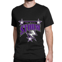 Tri City Storm Classic T-shirt | Artistshot