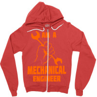 I Am A Mechanical Engineer Stars Zipper Hoodie | Artistshot