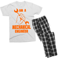 I Am A Mechanical Engineer Stars Men's T-shirt Pajama Set | Artistshot